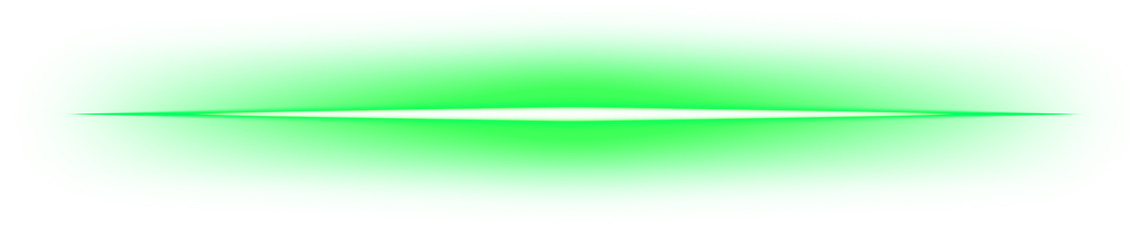 Glowing Green Neon Line